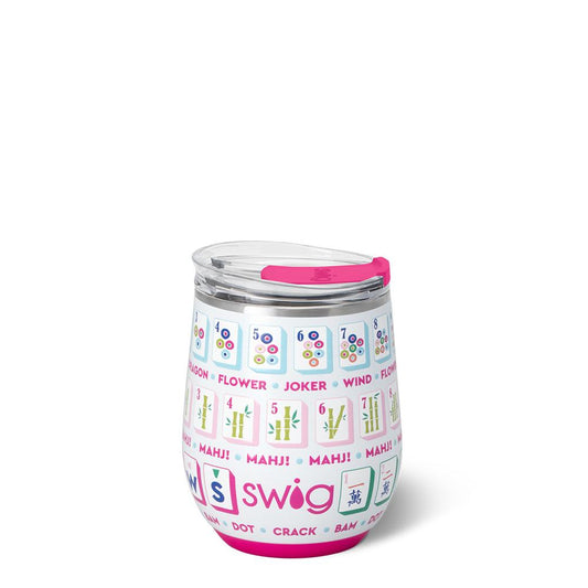 12oz Stemless Wine Cup | Mahjong