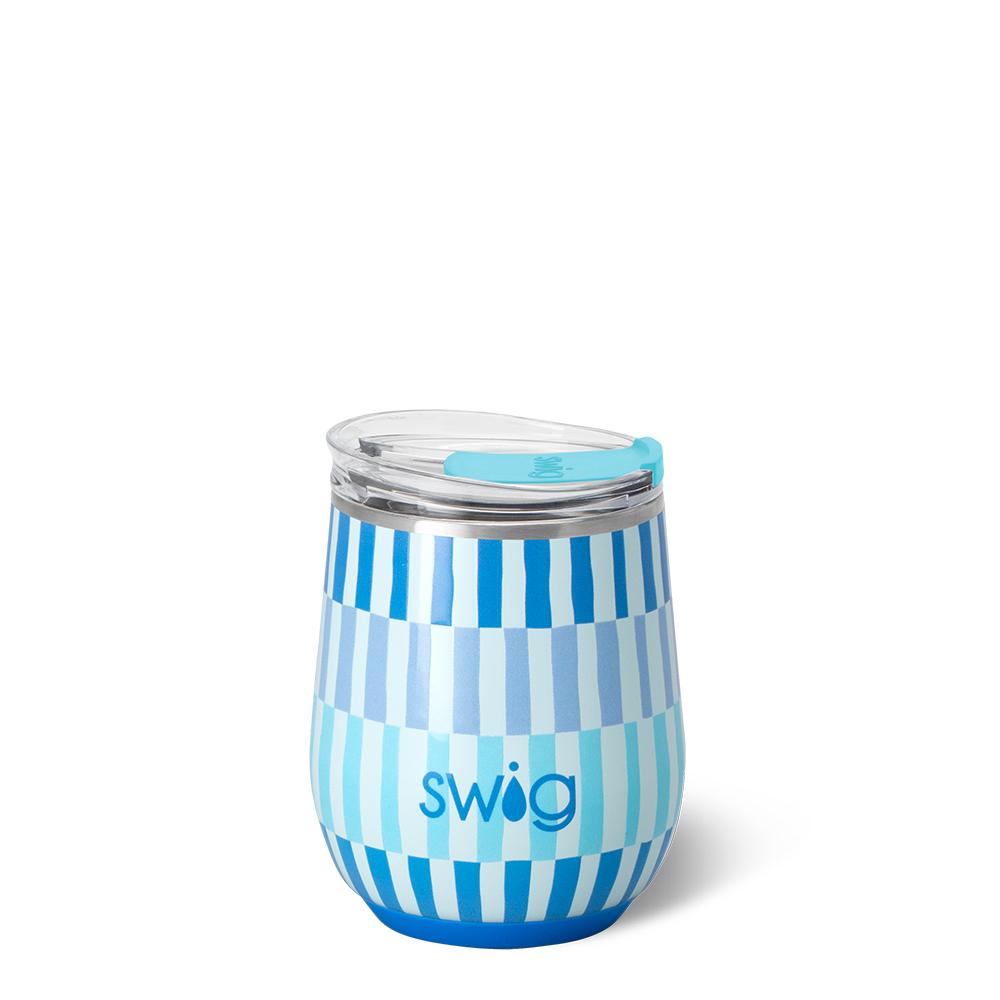 12oz Stemless Wine Cup | Glacier Stripe