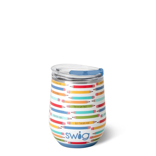 12oz Stemless Wine Cup | Teacher Life