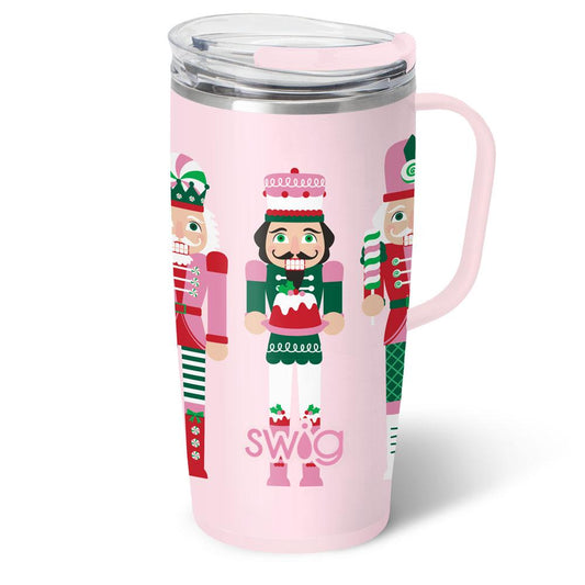 22oz Travel Mug | Sugar Plum Soldiers