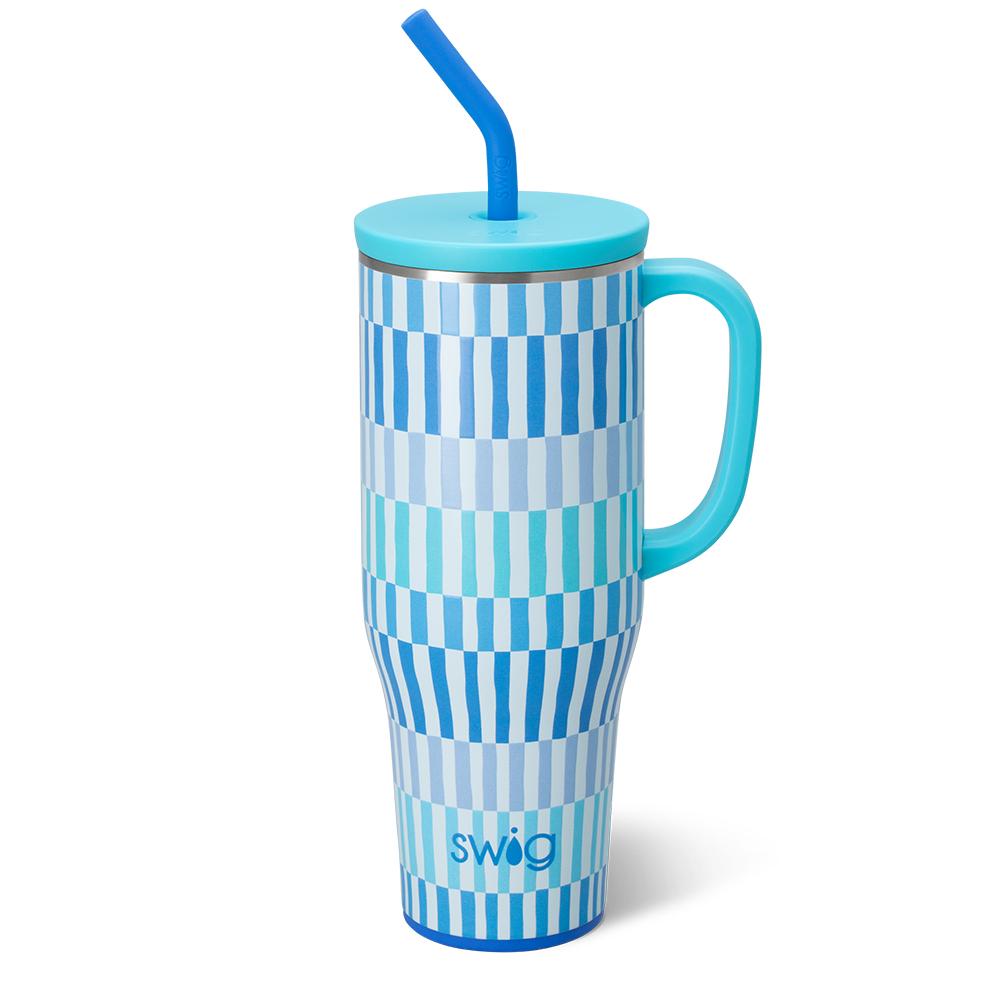 40oz Mega Mug | Glacier Stripe