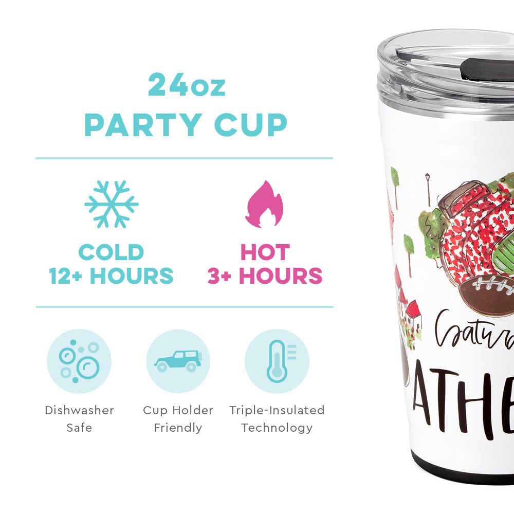 24oz Party Cup | Gameday | Athens