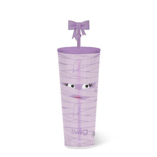 24oz Plastic Tumbler | Boo Crew Mummy