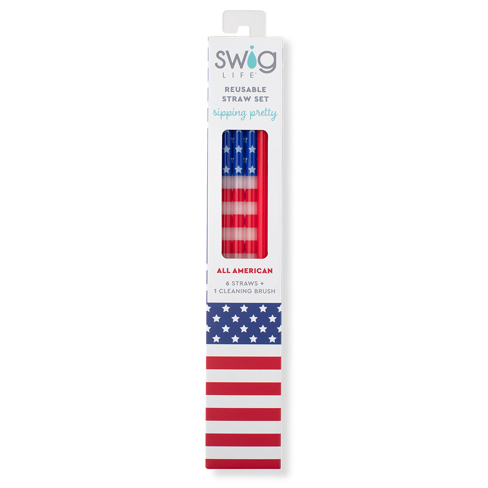 Reusable Straw Set | All American