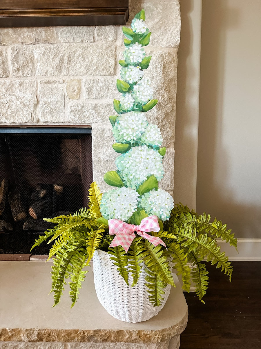 Stake/Decor | Hydrangea Topiary