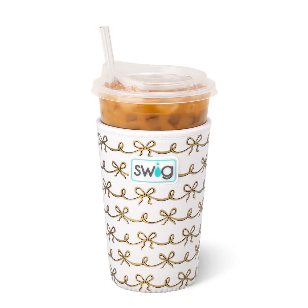 Medium Iced Cup Coolie | Pretty in Pearl