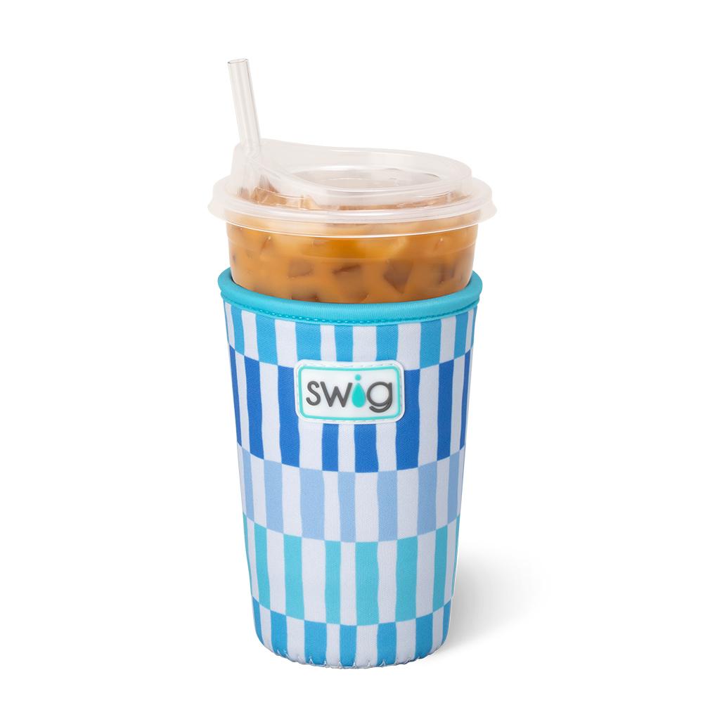 Medium Iced Cup Coolie | Glacier Stripe