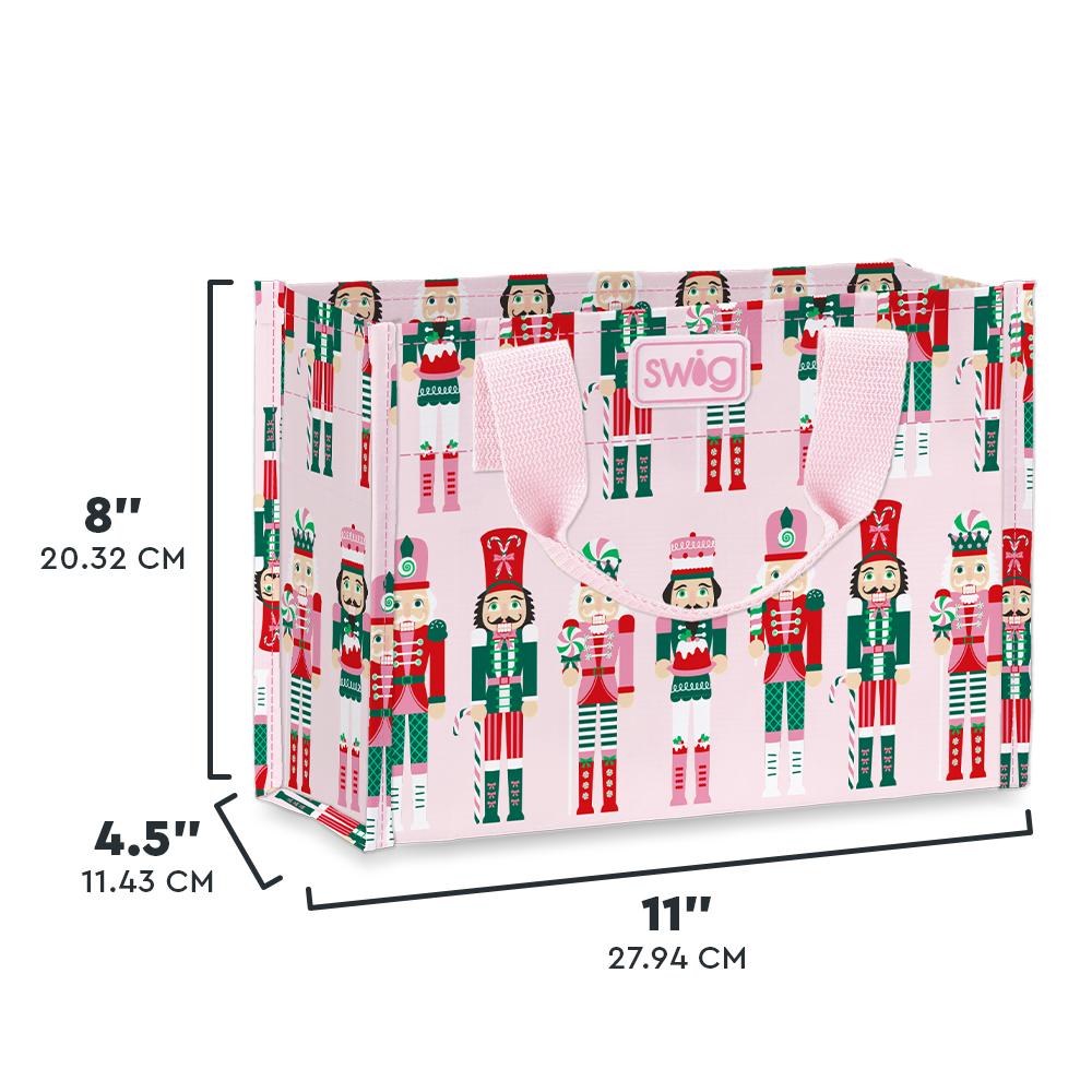 Small Reusable Gift Bag | Sugar Plum Soldiers