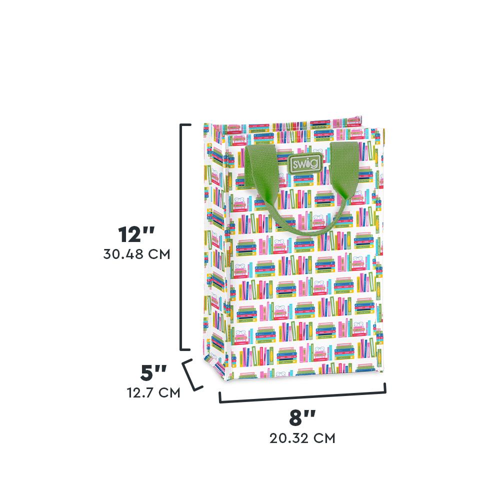 Tall Reusable Gift Bag | Book Club