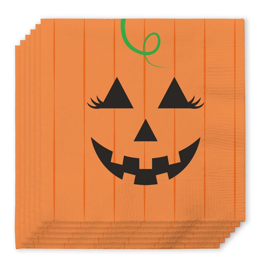 Cocktail Napkins | Boo Crew Pumpkin
