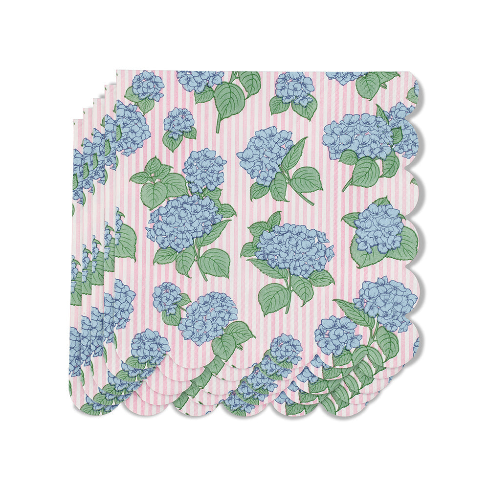 Cocktail Napkins | Hydrangeas