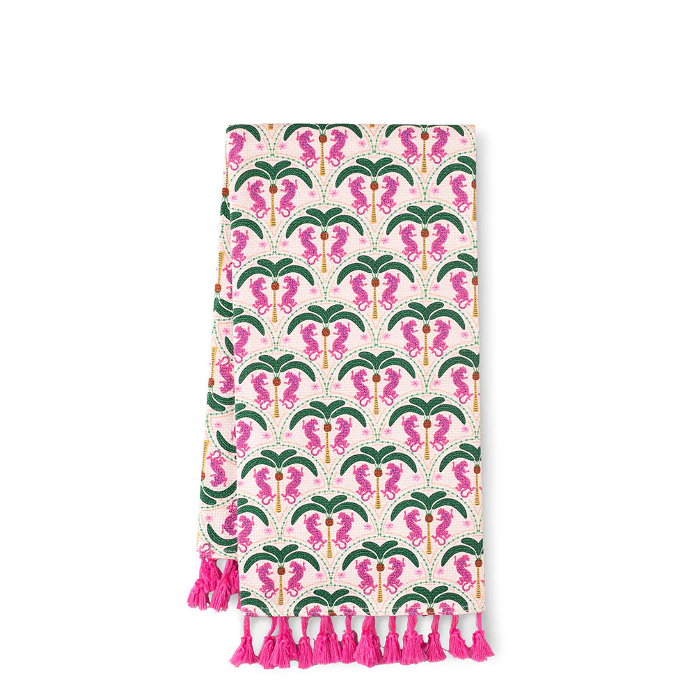Palm Royale Tea Towel