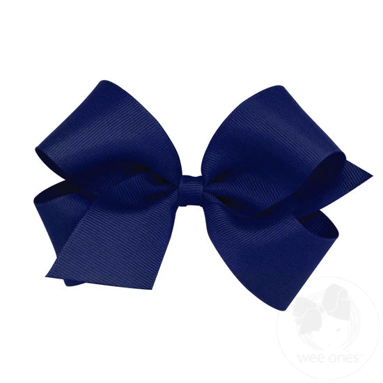 Classic | Light Navy Grosgrain Bow