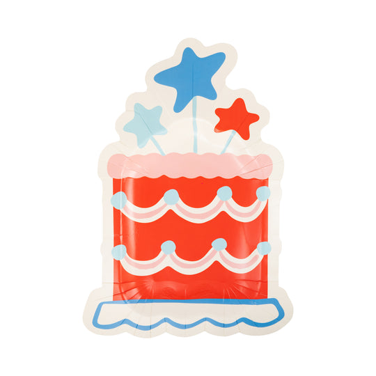 Paper Plates | Summer Cake