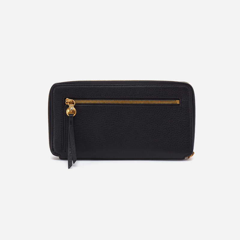 Hart | Large Wallet | Pebbled Leather | Black