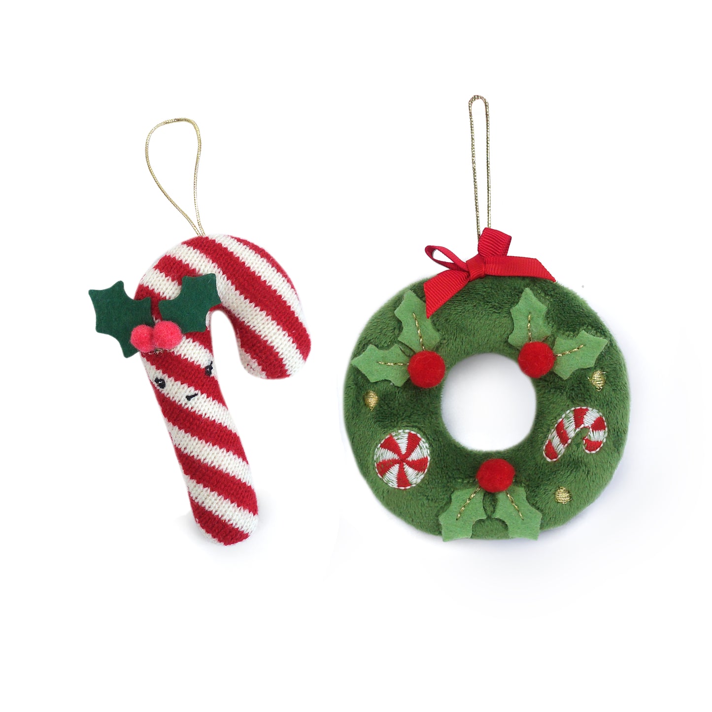 Merry Holiday Plush Ornaments | Assorted Styles