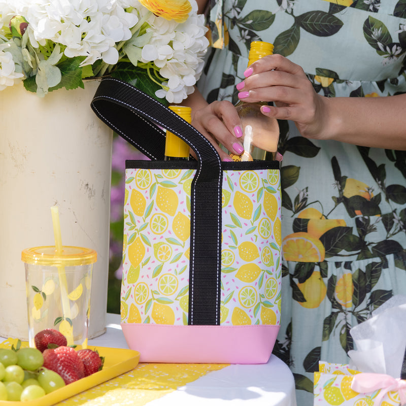 Drinking Buddy | Double Beverage Bag | Lemoncello