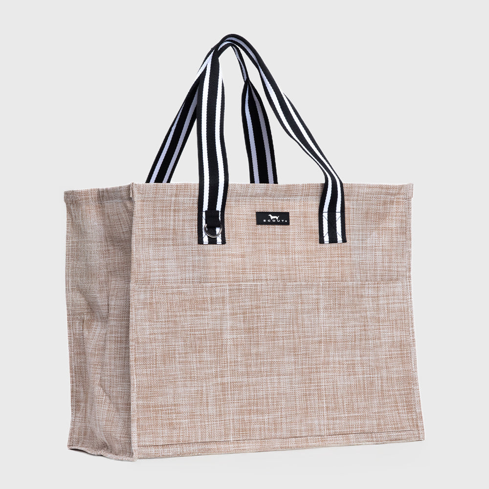 Extended Stay Tote | X-Large Bag | Sand Woven
