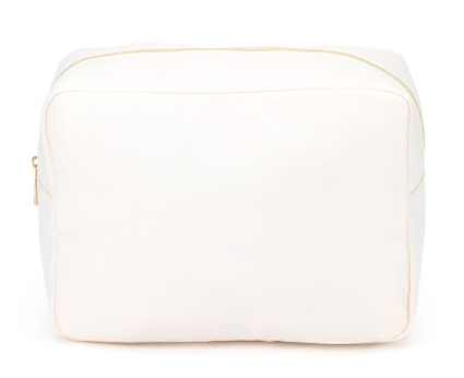 Large Cosmetic Bag - Creme