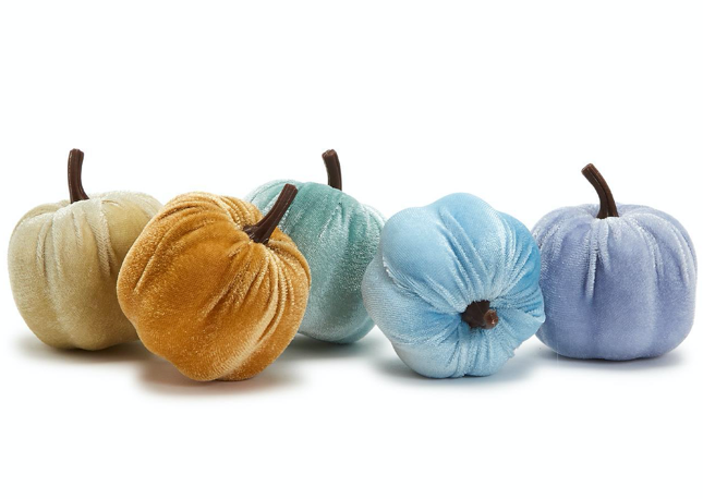 Mini Velvet Pumpkin