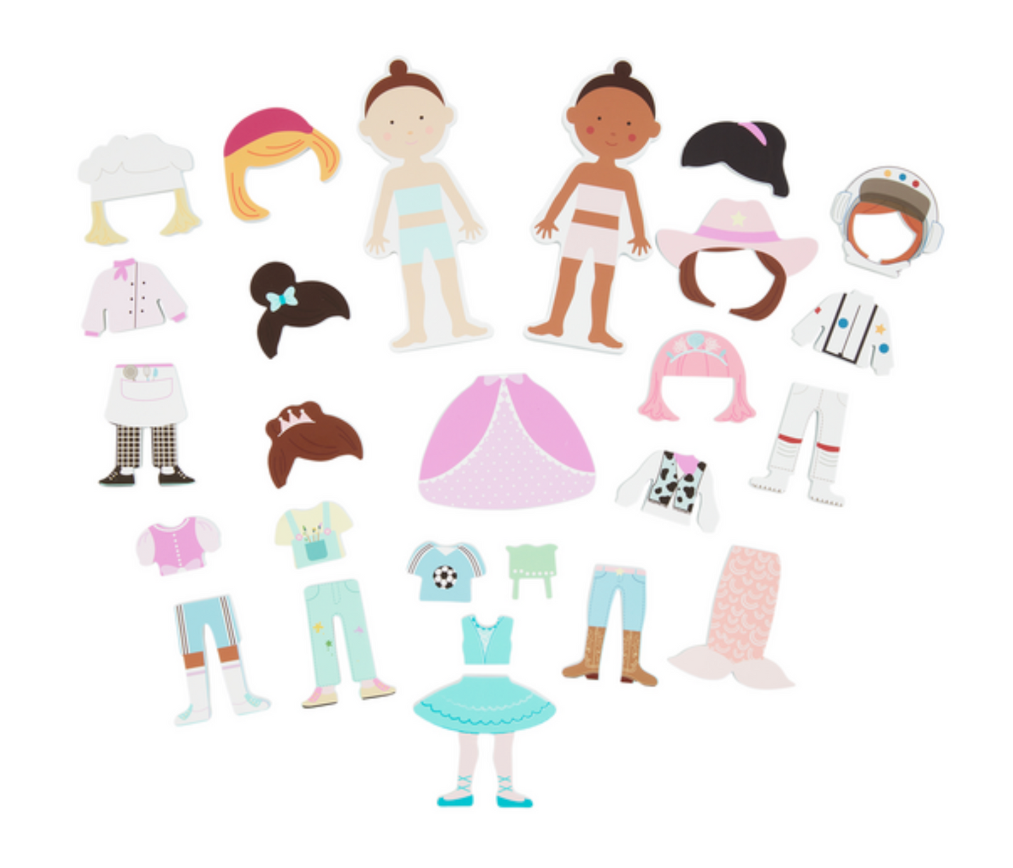 Bath Stickables | Dress Up