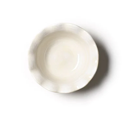 Signature White Ruffle Dipping Bowl