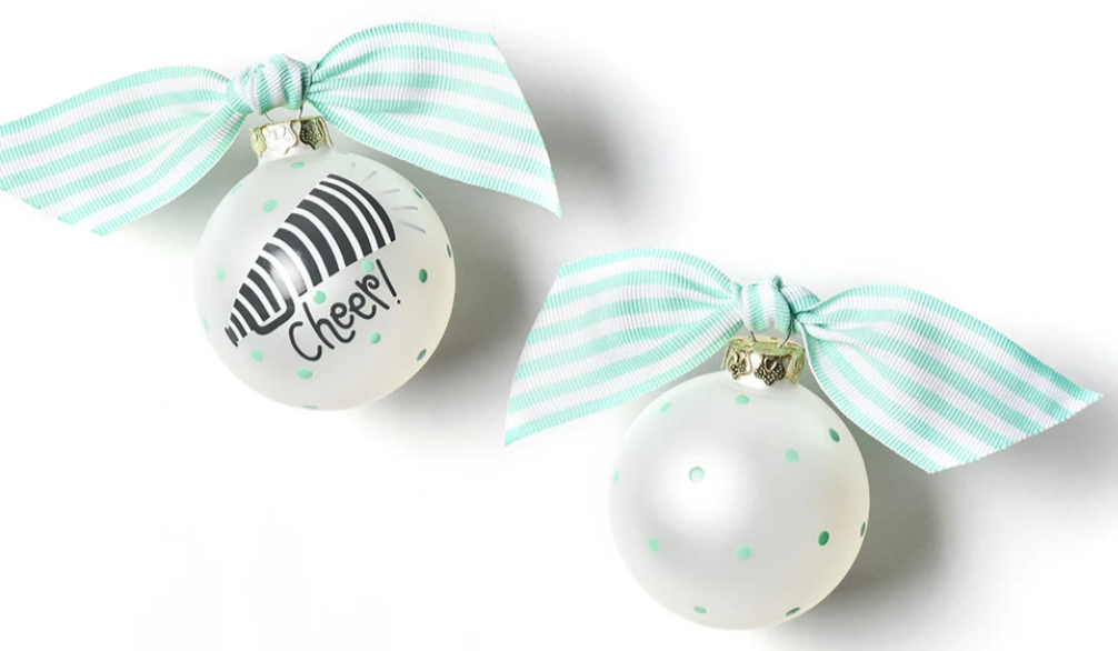 Glass Ornament | Cheerleading