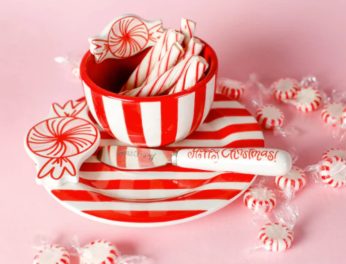 Peppermint Embellishment Bowl