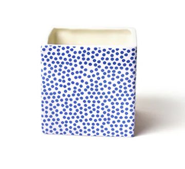 HE Small Nesting Cube | Indigo Small Dot