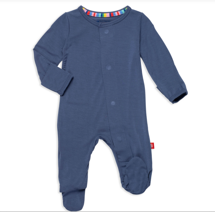 Footie | Symphony Blue
