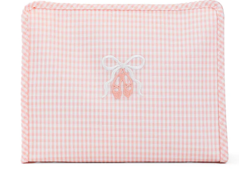 Medium Roadie Zip Pouch | Ballet Pink