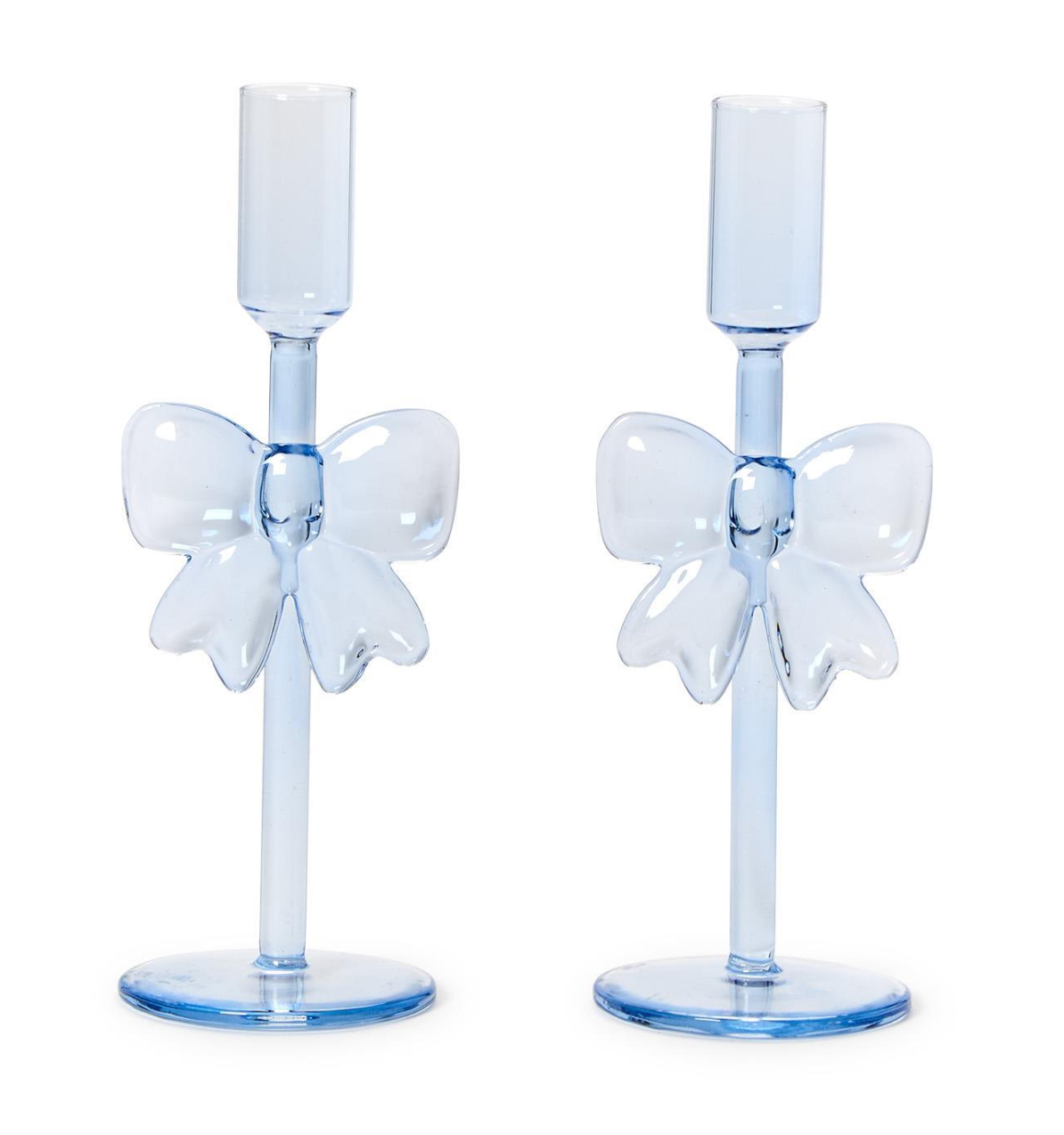 Bow Taper Candle Holder | Assorted Colors
