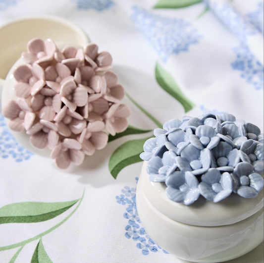 Hydrangea Trinket Box | Assorted Colors