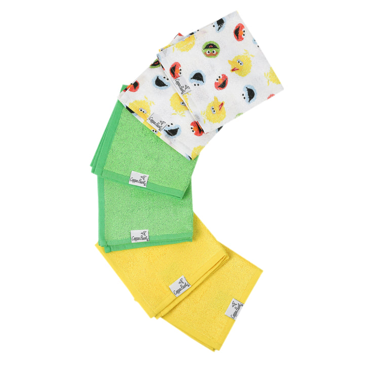 Washcloths - Sesame Scribbles