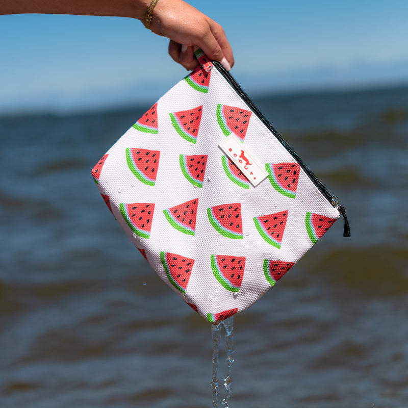 Go Getter | Medium Woven Pouch | Bubblegum