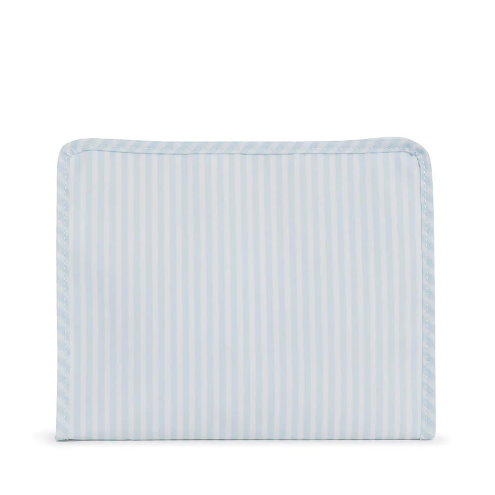 Large Roadie Zip Pouch | Pimlico Stripe Blue