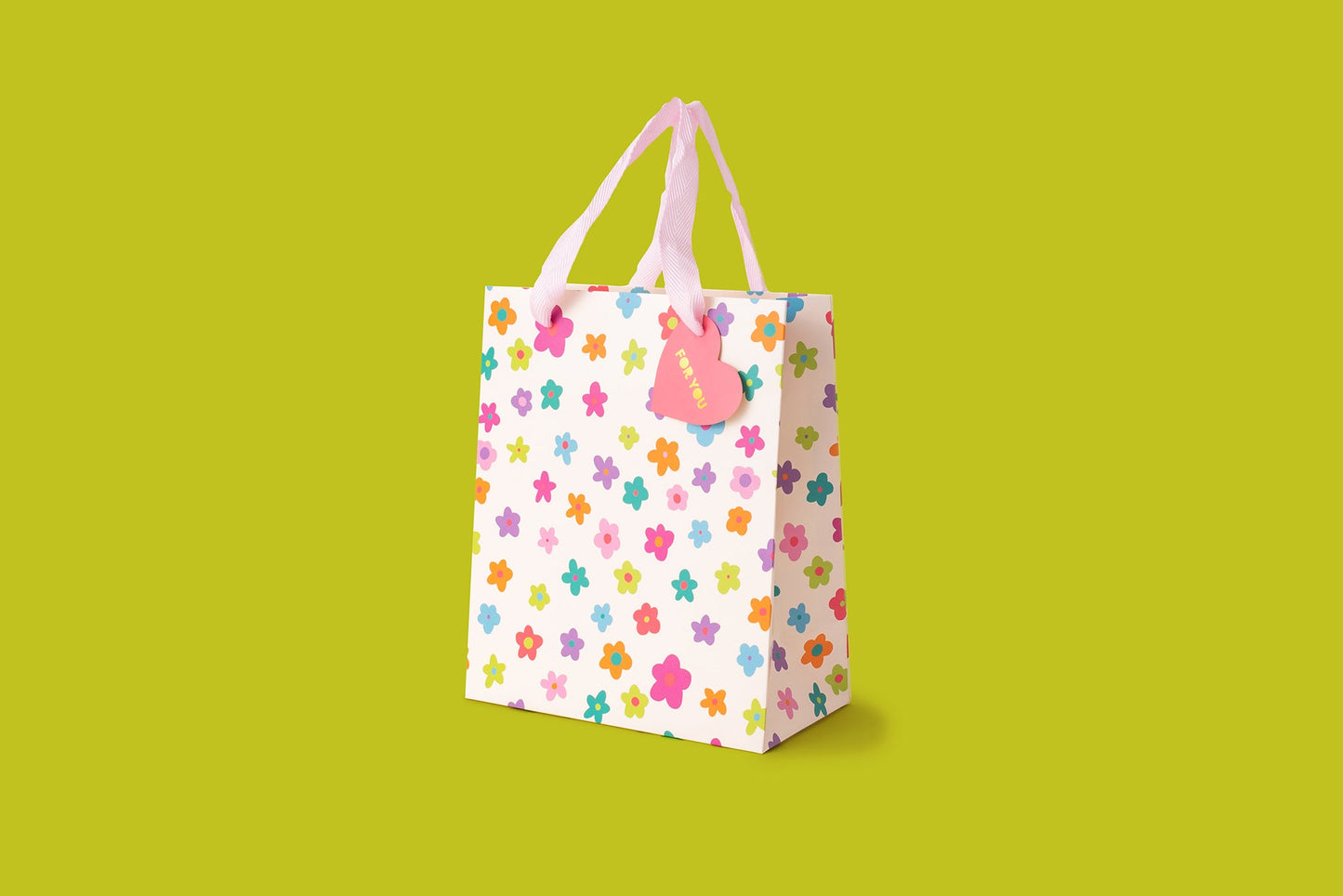 Happy Flowers GIft Bag - Medium