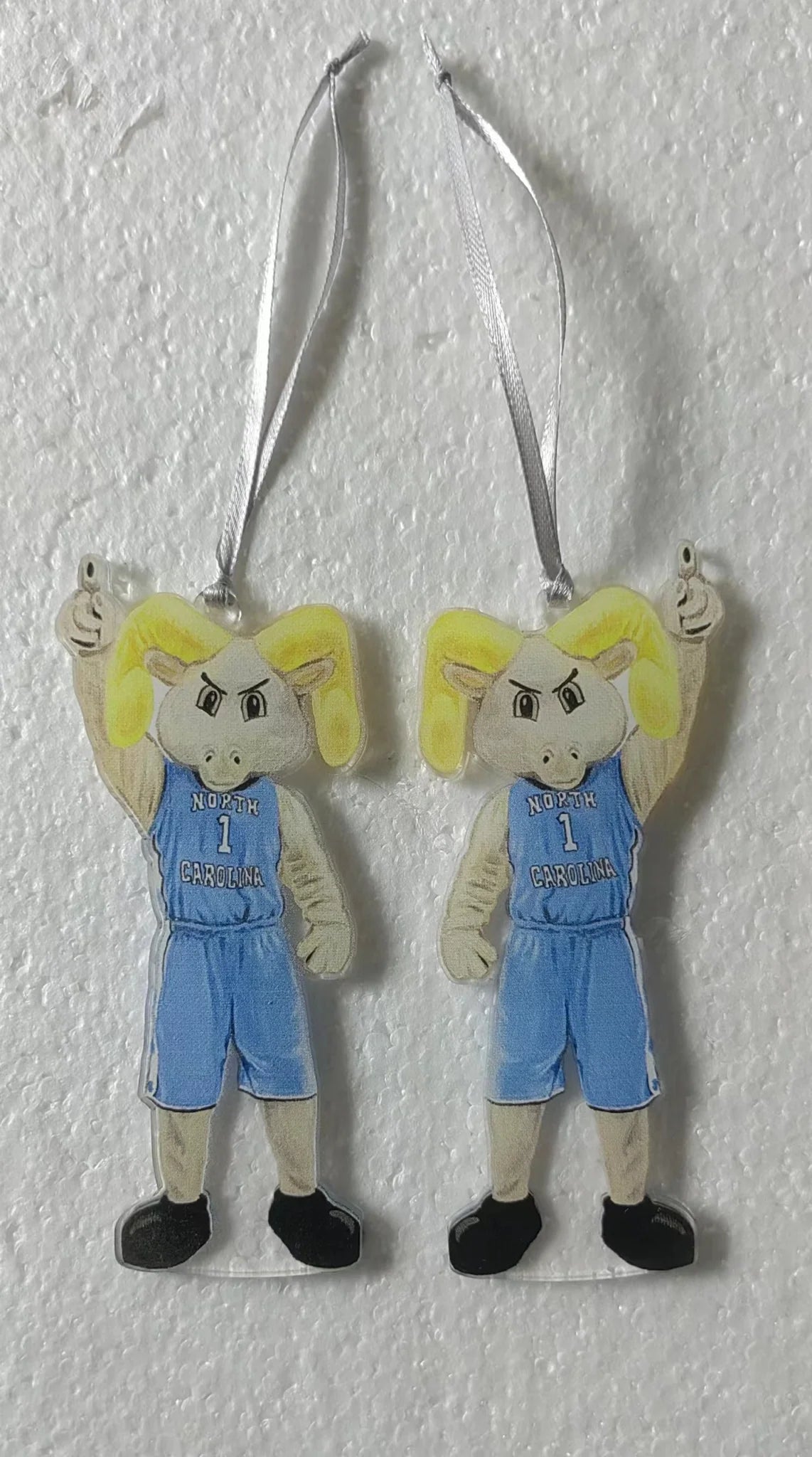 Acrylic Ornament | UNC Mascot