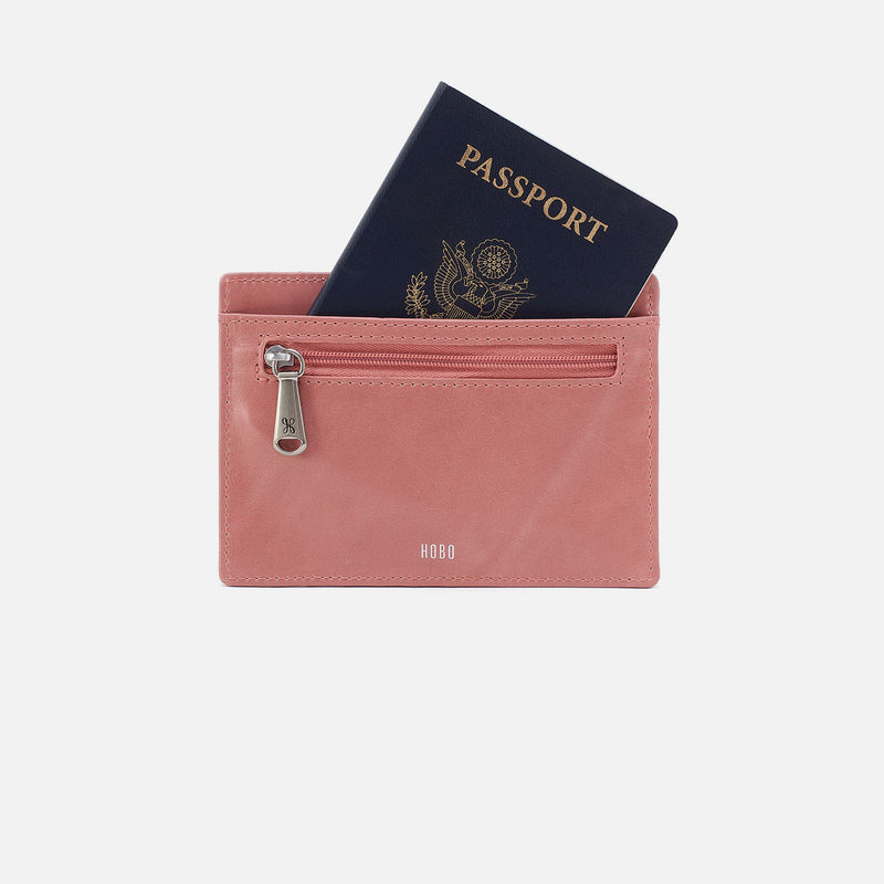 Euro Slide Card Case | Rose