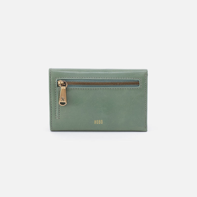 Jill | Trifold Wallet | Jade