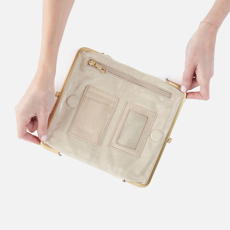 Lauren | Clutch-Wallet | Sand Shimmer