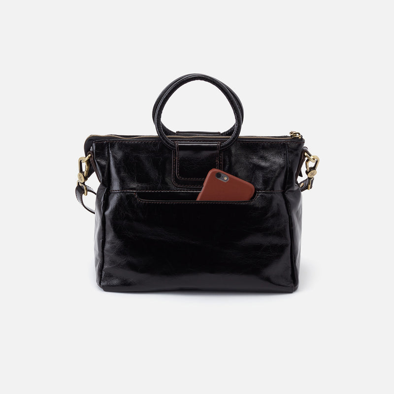 Sheila | Medium Satchel | Black