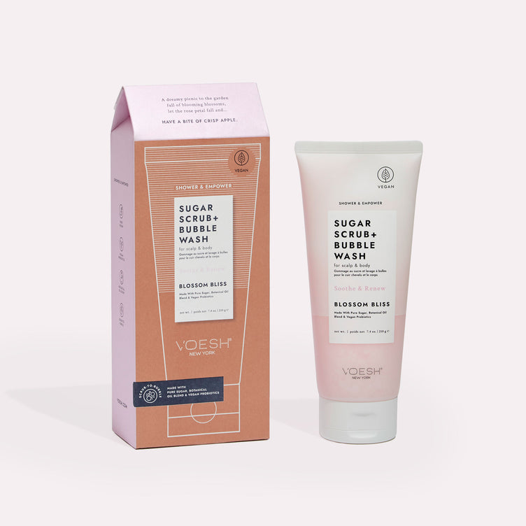 Sugar Scrub + Bubble Wash | Blossom Bliss