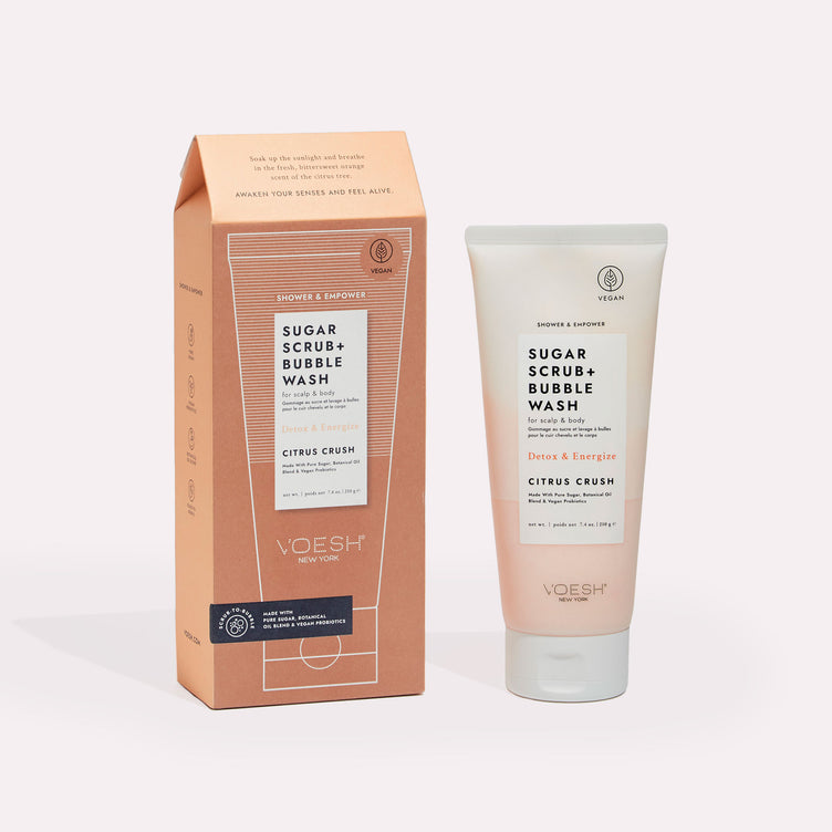 Sugar Scrub + Bubble Wash | Citrus Crush