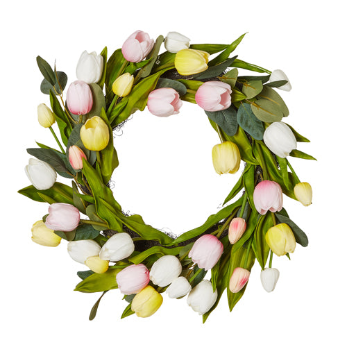 22" Tulip Wreath