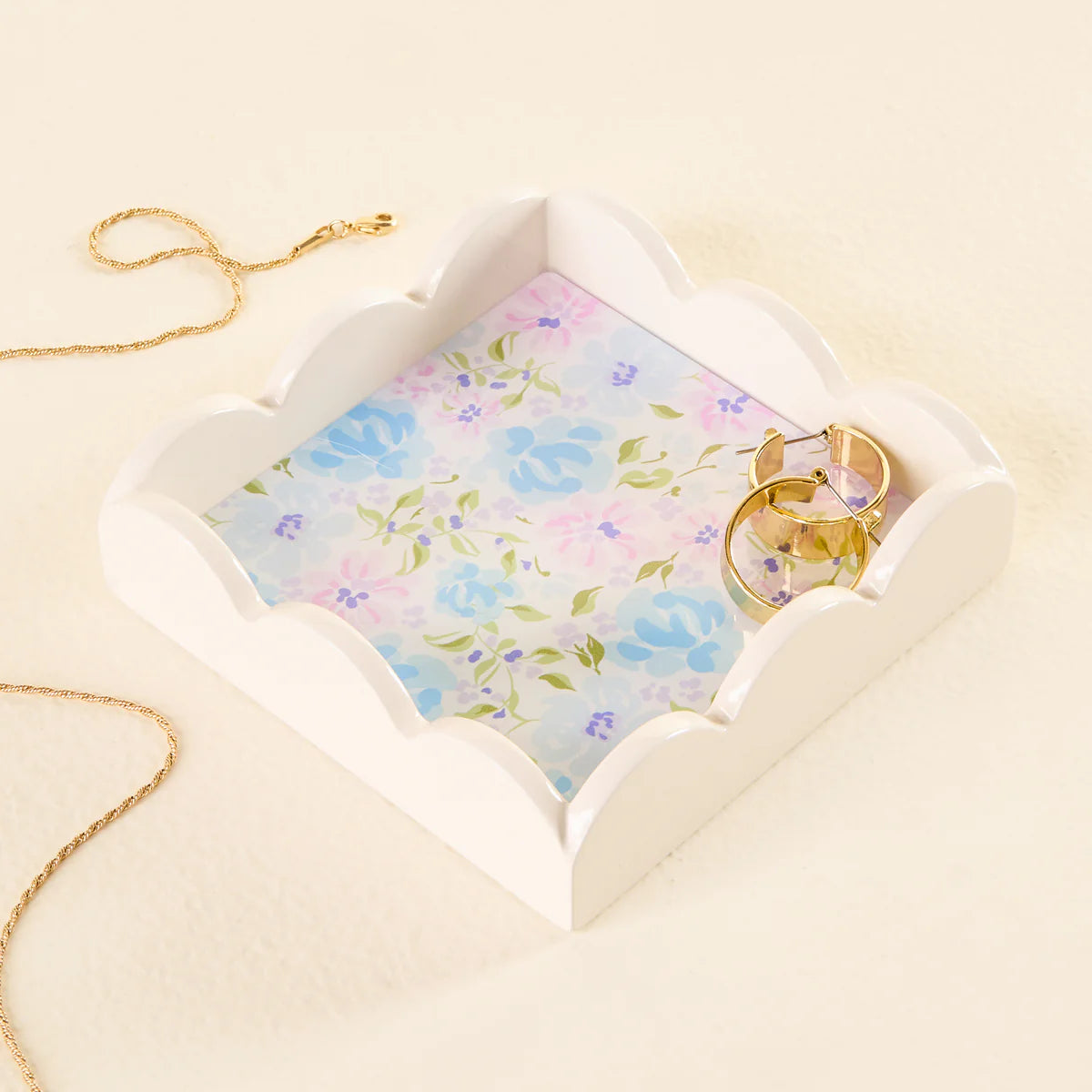 Scallop Trinket Tray | Secret Garden