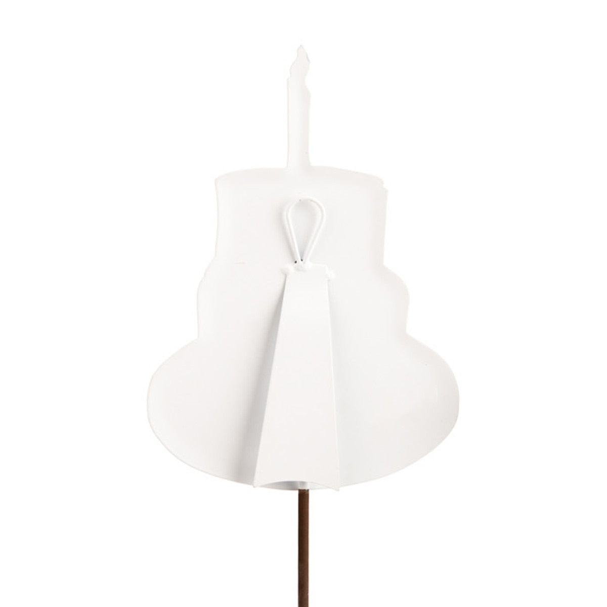 Metal Stake/Decor | Girl Birthday Cake