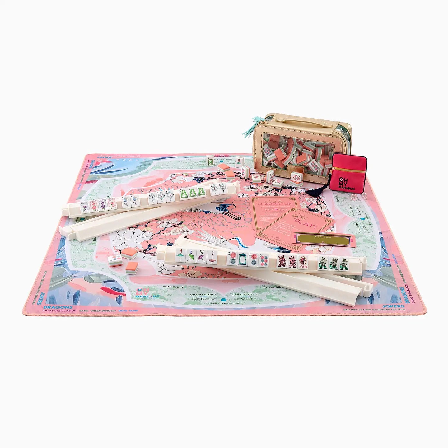 Mahjong Mat in Tube | Heron