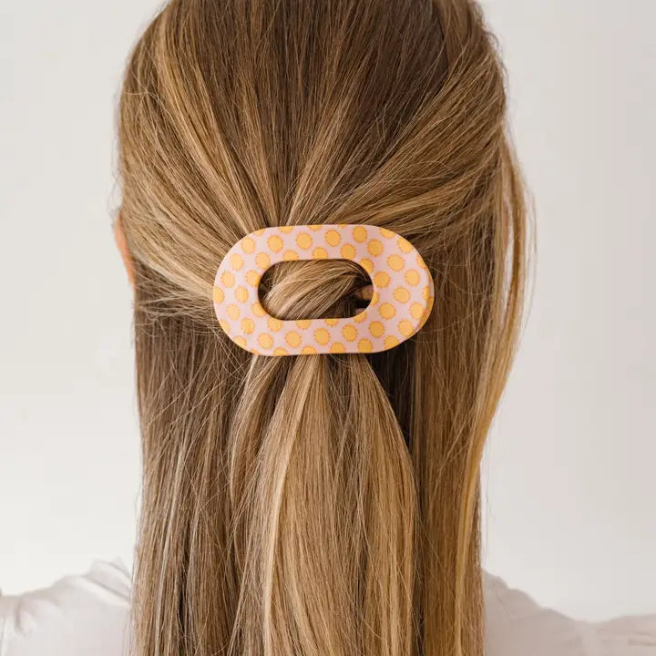 Teleties | Sunny Days Ahead | Flat Round Clip | Assorted Sizes