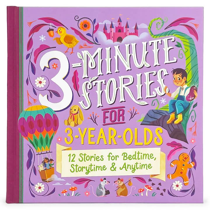 3-Minute Stories For 3-Year-Olds | Story Book